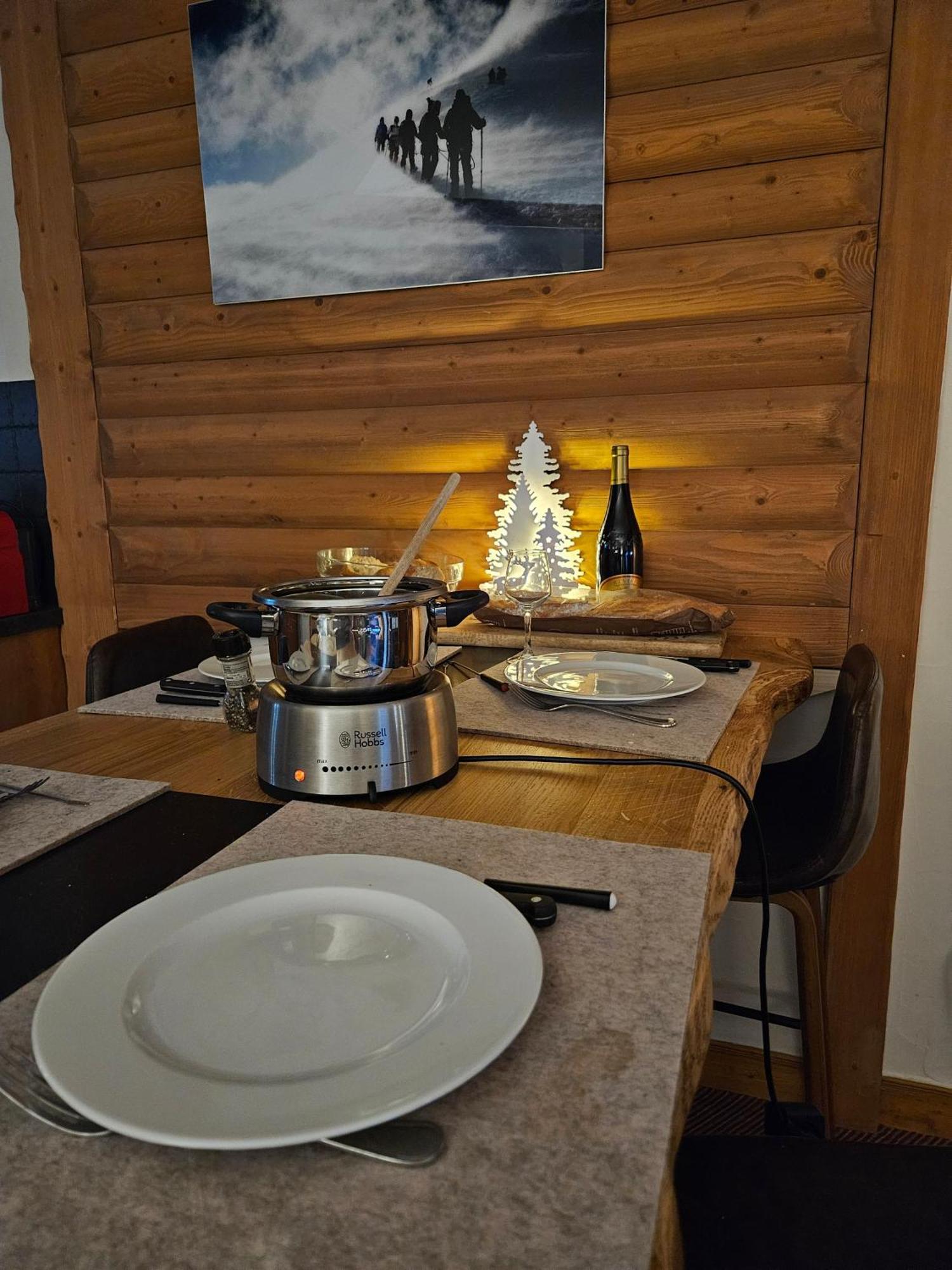 Appartement Arc 1950 M, Ski Au Pied, Piscine Exterieure Chauffee, Remontees Mecaniques A 100M, Sauna Et Salle De Sports Les Arcs  Phòng bức ảnh